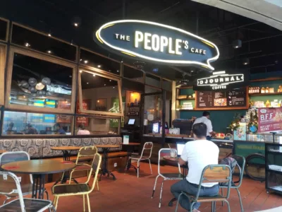Area outdoor The People's Cafe