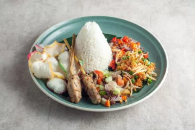 Wayang Bistro, nasi campur wayan, restoran Indonesia
