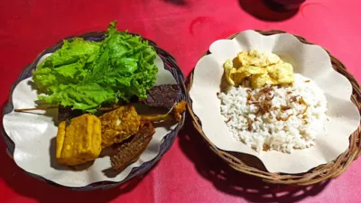 Nasi Uduk Ayam Goreng Kampung Melayu, nasi uduk jakarta