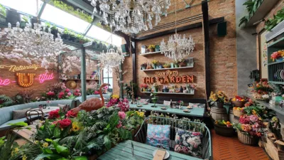 the garden cafe di jakarta utara