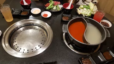 Yuraku shabu shabu kelapa gading enak