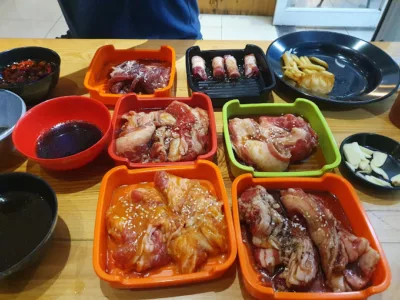 KKUMGA Korean BBQ, all you can eat galaxy