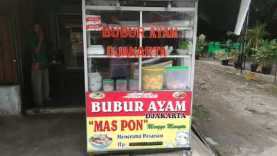 Bubur Ayam Mas Pon, sarapan pagi di semarang