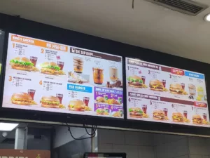 Daftar Menu Burger King 2024