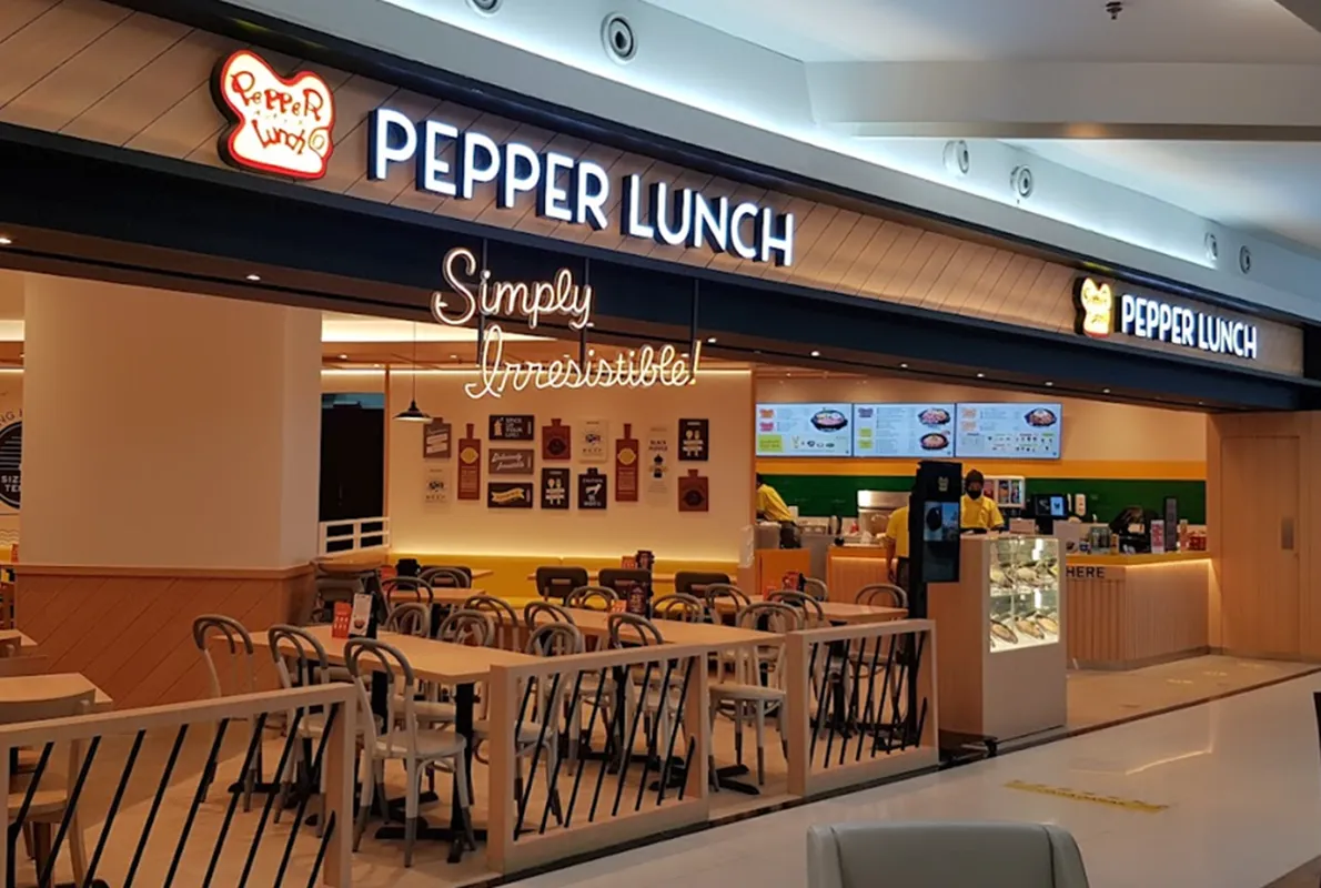 menu Pepper Lunch