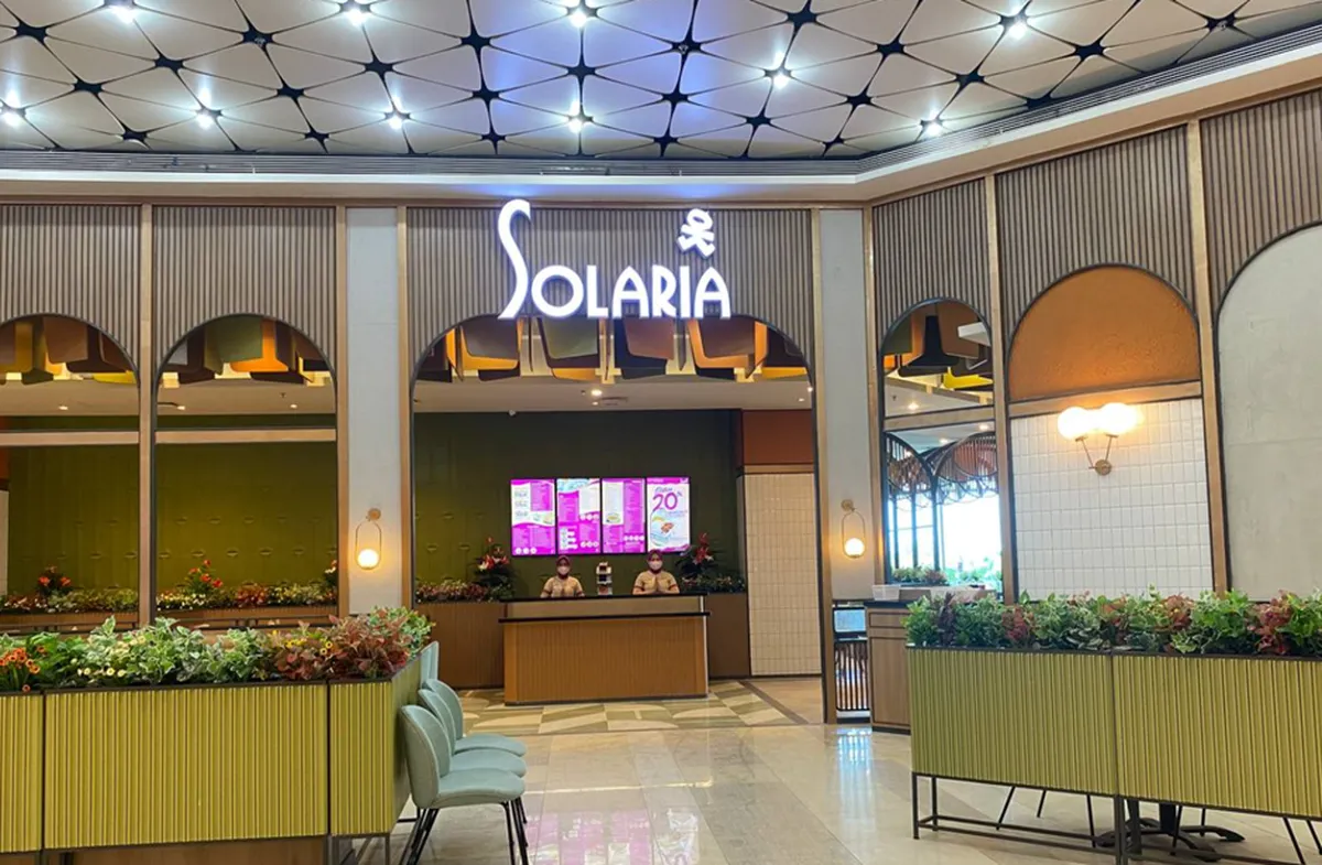 menu Solaria