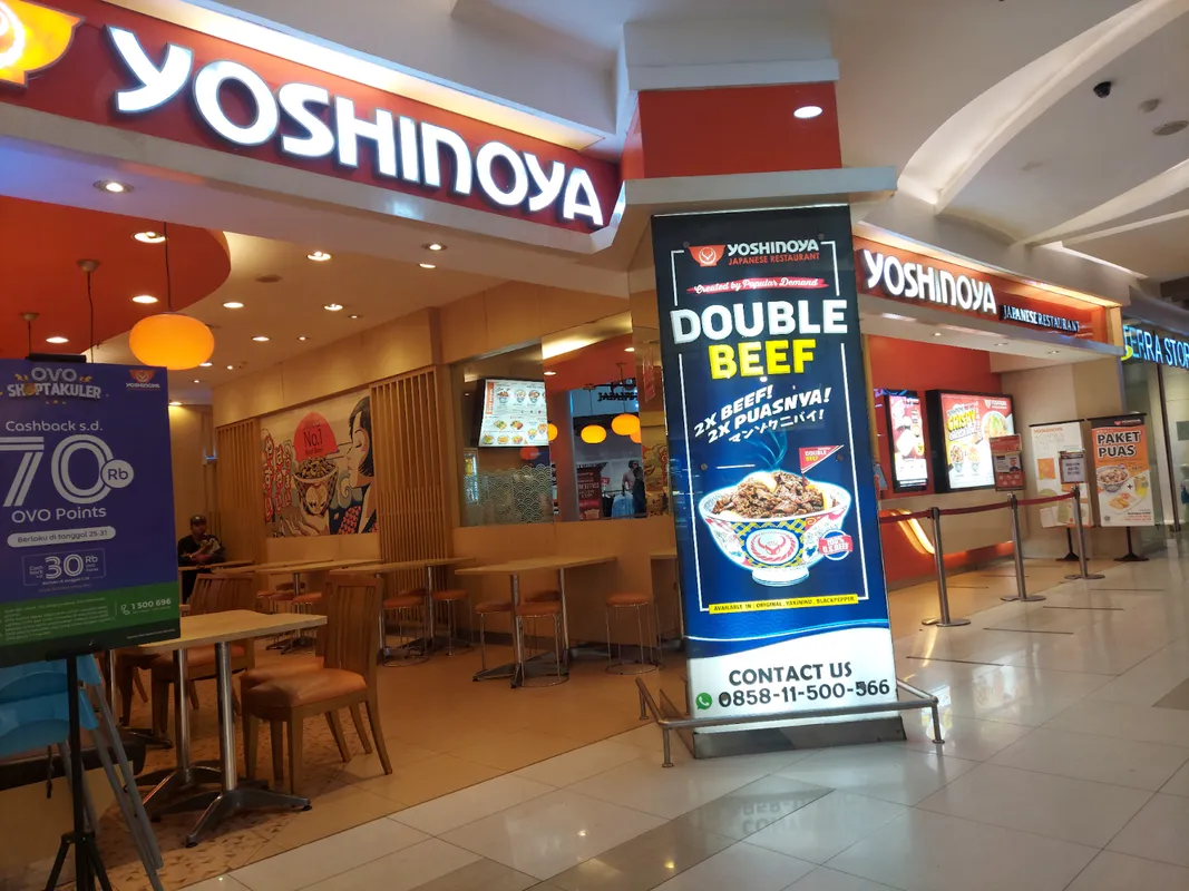 menu Yoshinoya