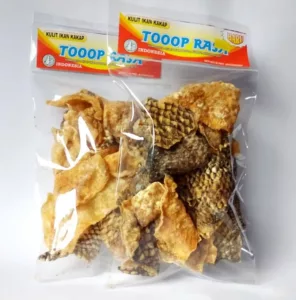 Keripik kulit ikan kakap