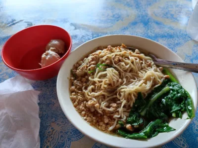 Mie Ayam Bakso Sony Bandung, mie ayam enak di solo