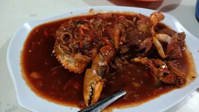 Seafood Pak Jenggot, seafood di solo