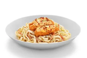 Classic Fettuccine With Crispy Chicken