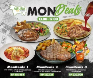 Menu Abuba Steak dan harga terbaru