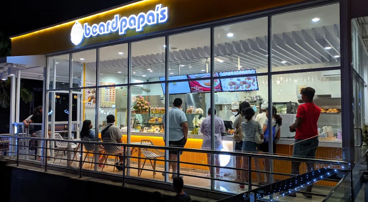 menu beard papa's