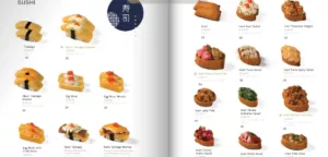Daftar menu Okinawa Sushi dan Harga