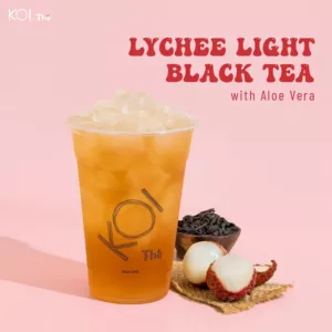 Lychee Black Tea with Aloe Vera