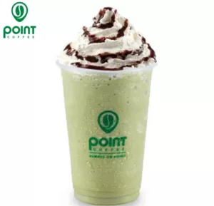 Point Coffee menu Matcha