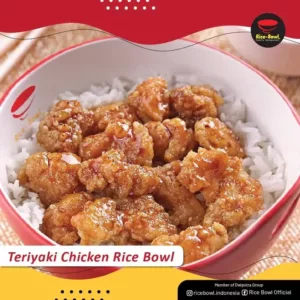 Menu Rice Bowl Ayam Teriyaki