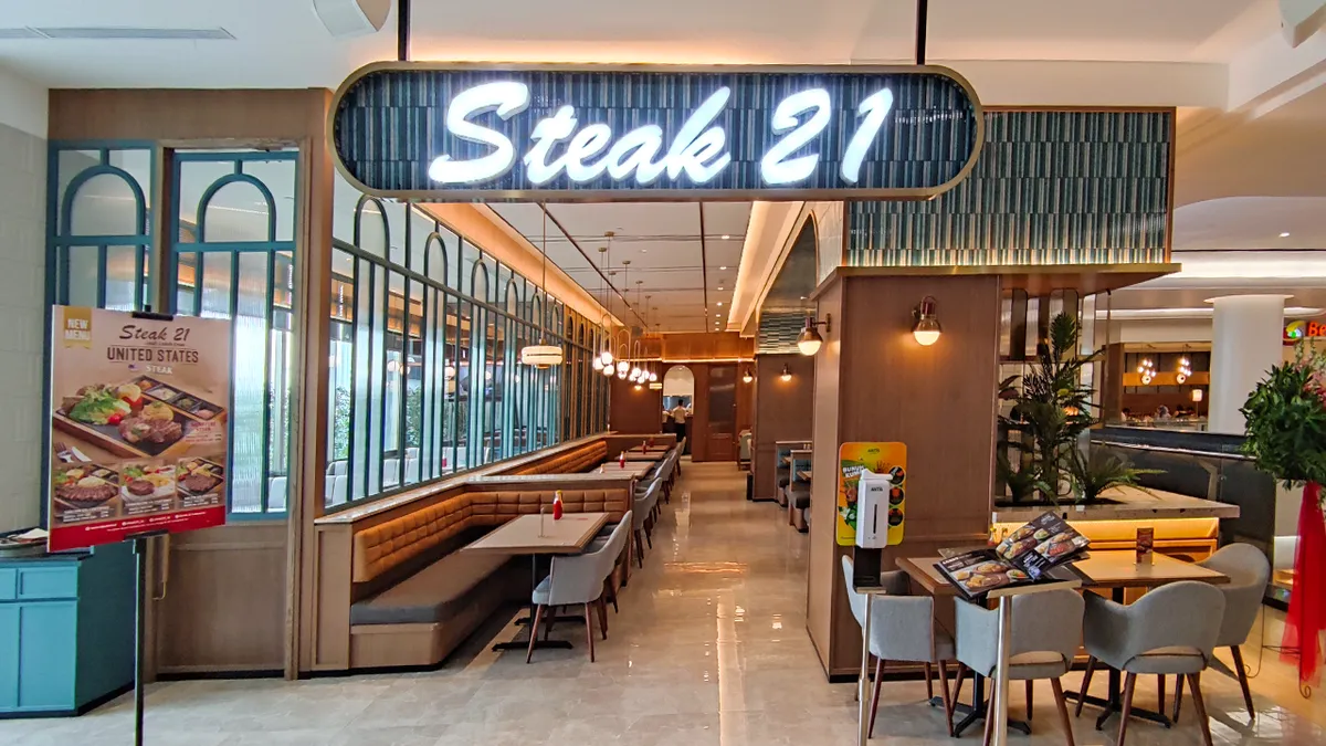 menu Steak 21