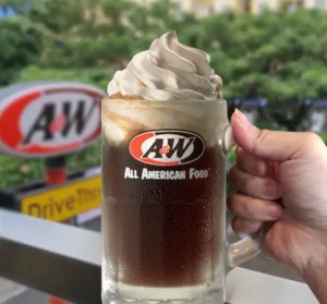 menu A&W