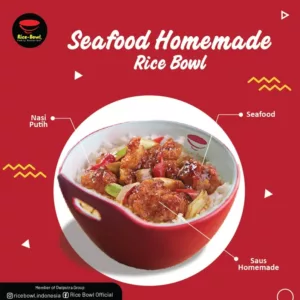 Seafood Homemade Rice Bowl