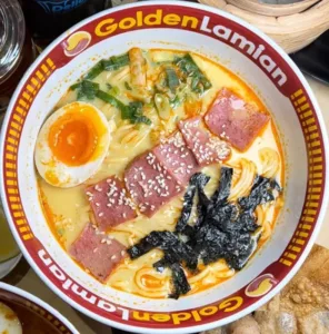 Golden Lamian menu