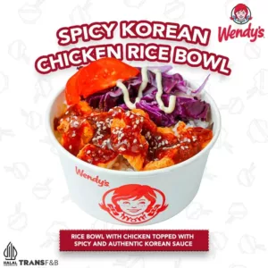 Spicy Korean Chicken Rice Bowl 