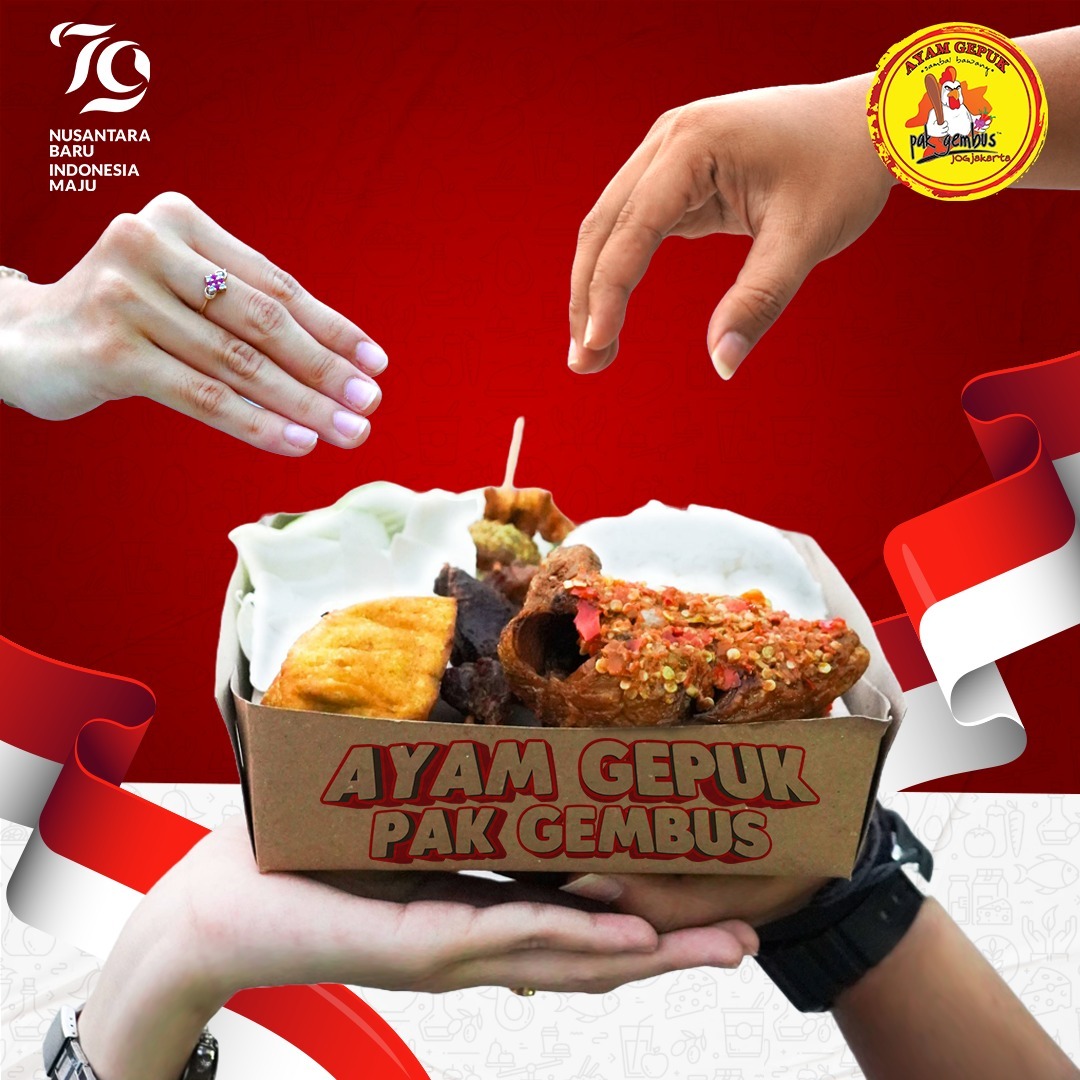 menu ayam gepuk pak gembus